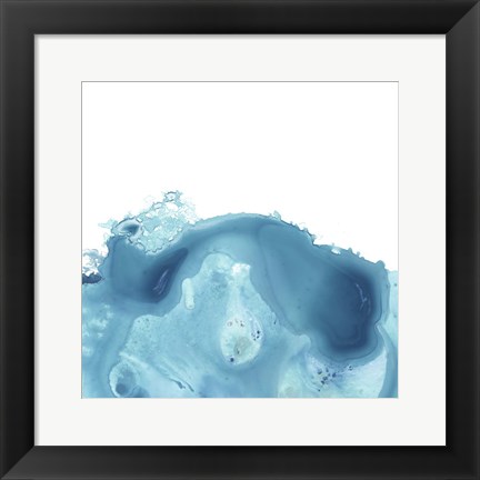 Framed Splash Wave IV Print