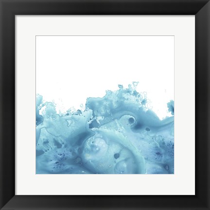 Framed Splash Wave VI Print