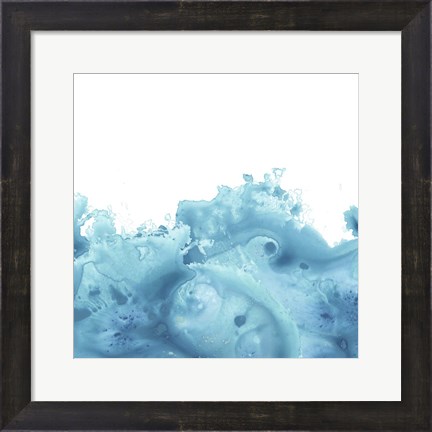 Framed Splash Wave VI Print