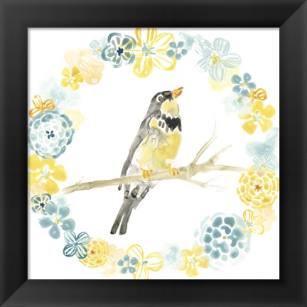 Framed Solo Songbird I Print