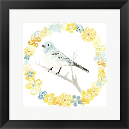 Framed Solo Songbird III Print