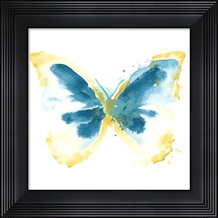 Framed Butterfly Traces III Print