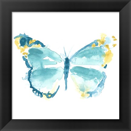 Framed Butterfly Traces IV Print