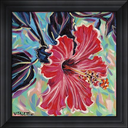 Framed Hawaiian Beauty I Print