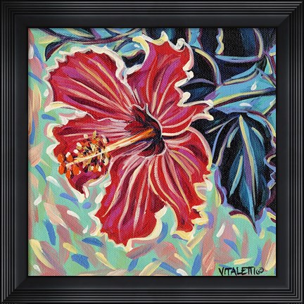 Framed Hawaiian Beauty II Print
