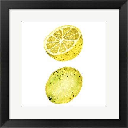 Framed Love Me Fruit IV Print