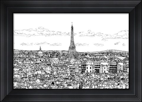 Framed Tour of Europe II Print