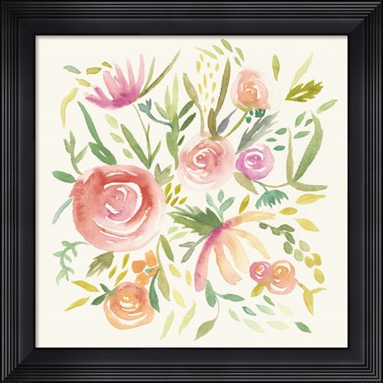Framed Summer Fete II Print