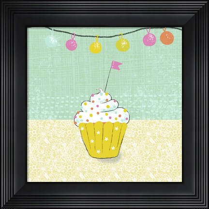 Framed Retro Birthday IV Print