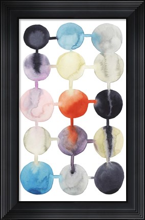 Framed Connect the Dots II Print