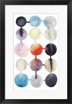 Framed Connect the Dots II Print