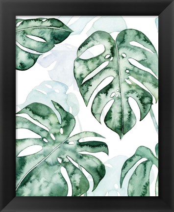 Framed Split Leaf I Print