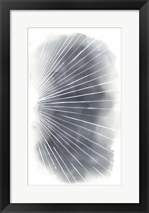 Framed Rays II Print