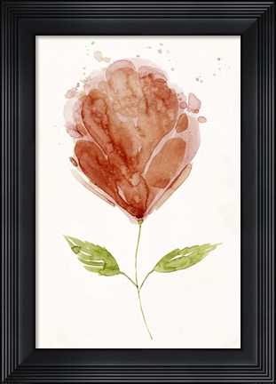 Framed Boom Bloom I Print