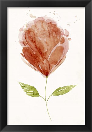 Framed Boom Bloom I Print