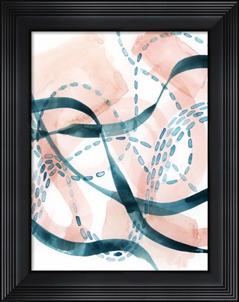 Framed Ripple Flux II Print
