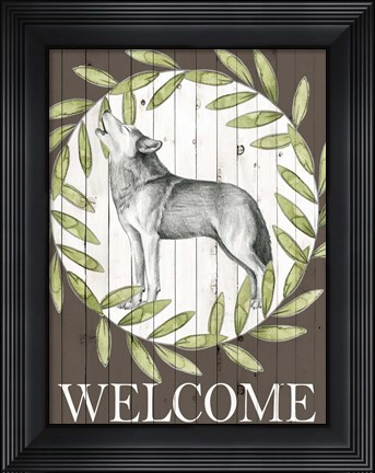 Framed Woodland Walk IV Print