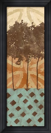 Framed Tribal Trio I Print