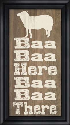 Framed Animal Farm II Print