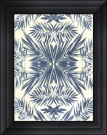 Framed Tropical Kaleidoscope II Print