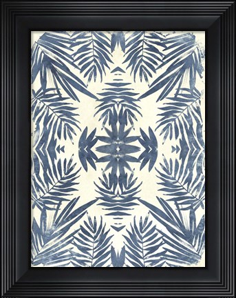 Framed Tropical Kaleidoscope IV Print