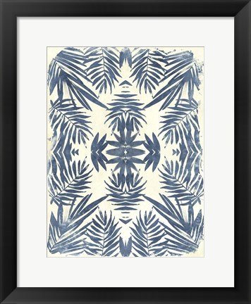Framed Tropical Kaleidoscope IV Print