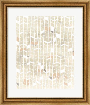 Framed Pattern Intersect I Print