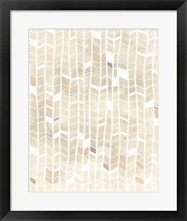 Framed Pattern Intersect I Print