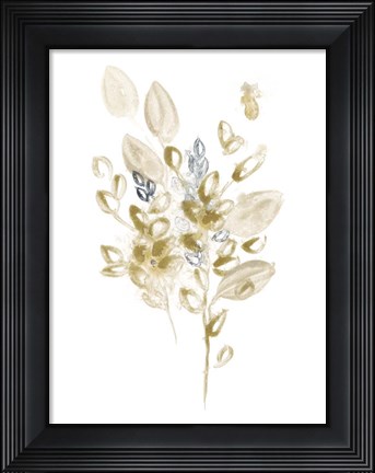 Framed Bronze Spray II Print