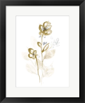 Framed Bronze Spray III Print
