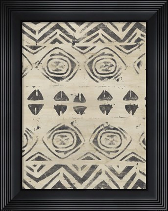 Framed Pattern Bazaar III Print