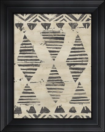 Framed Pattern Bazaar V Print