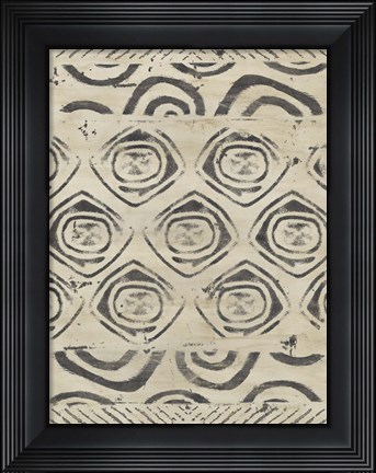 Framed Pattern Bazaar VI Print