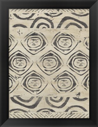 Framed Pattern Bazaar VI Print