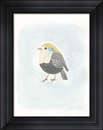 Framed Dapper Bird II Print