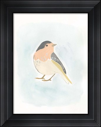 Framed Dapper Bird III Print