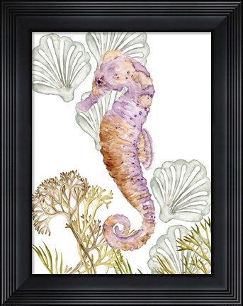 Framed Undersea Creatures II Print