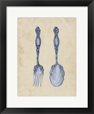 Framed Antique Utensils II Print