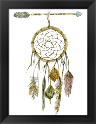 Framed Dreamcatchers I Print