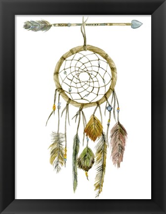 Framed Dreamcatchers I Print