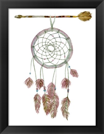 Framed Dreamcatchers II Print