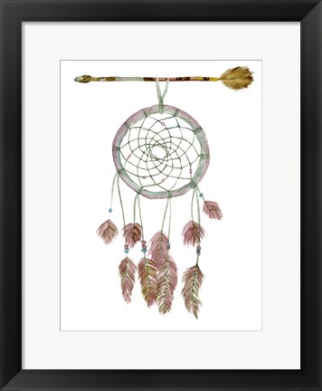 Framed Dreamcatchers II Print