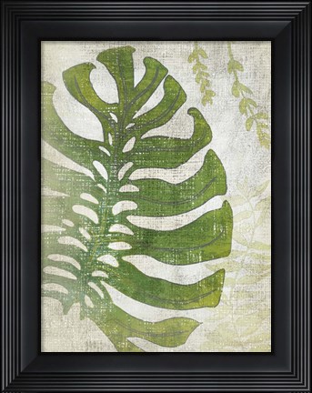 Framed Frond III Print