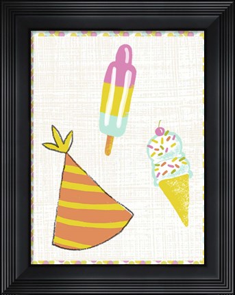 Framed Pop Party II Print
