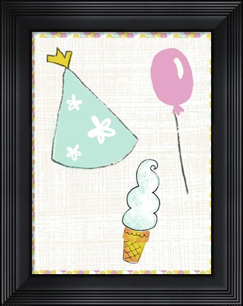Framed Pop Party IV Print