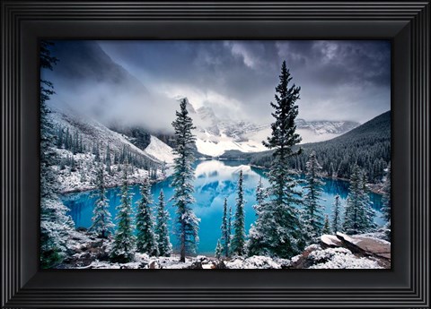 Framed Morning Blues Print