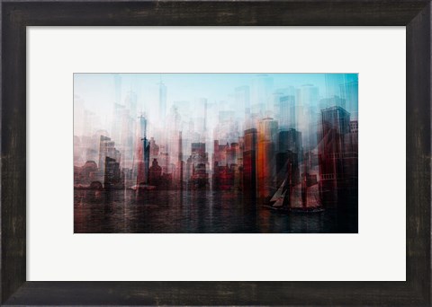 Framed Manhattan Print