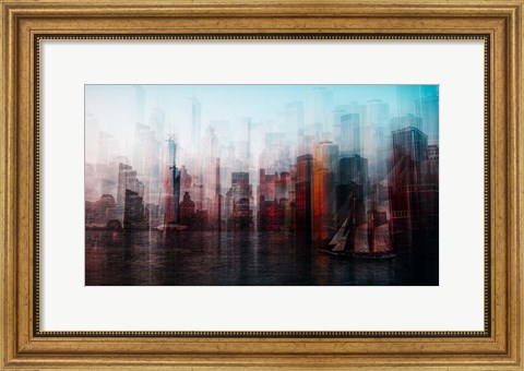 Framed Manhattan Print