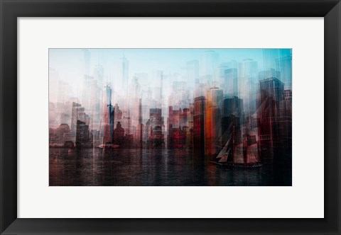 Framed Manhattan Print