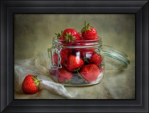 Framed Tastes Of Summer Print